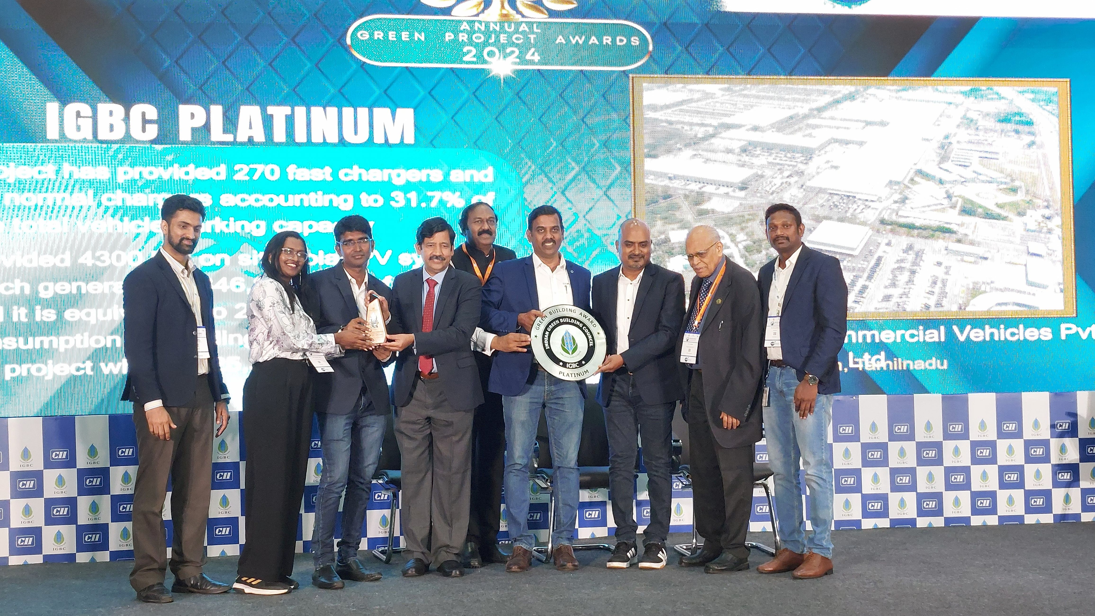 DICV earns IGBC Platinum under Green Factory V2